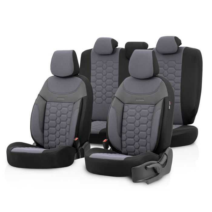 Тапицерия за седалки Otom Carbon  (сиво/черно)