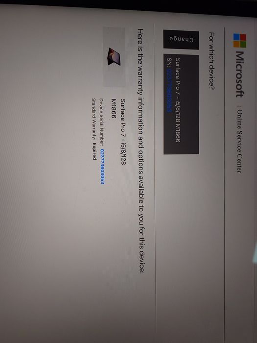 Surface Pro 7 i5, 8GB RAM, 128GB SSD - porneste dar nu booteaza