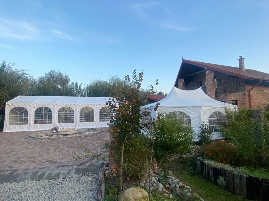 Corturi, mese, scaune pentru evenimente de inchiriat