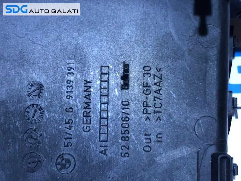Rama Ornament Grila Consola Centrala Spatiu Depozitare Bord BMW E60 E61 2006 – 2010 Cod 9139391 528506 10