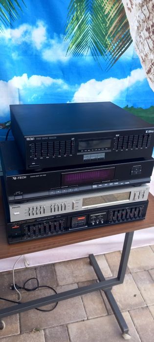 Egalizator grafic/ Egalizator sunet Philips, Fischer, Eltra