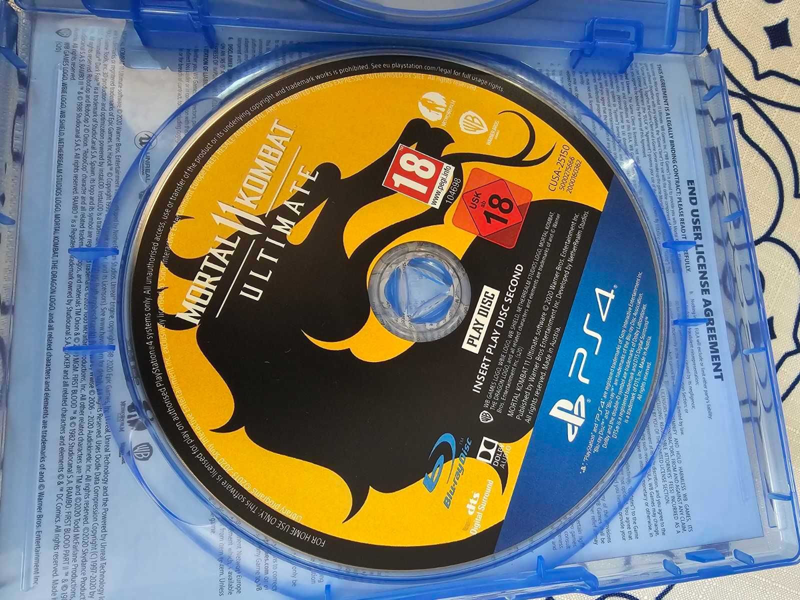 PS4 Игра Mo5rtal11Kombat Ultimate