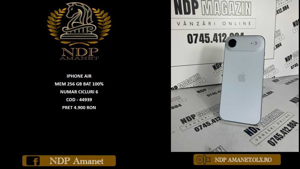 NDP Amanet NON-STOP Bld.Iuliu Maniu 69 IPHONE AIR (44939)