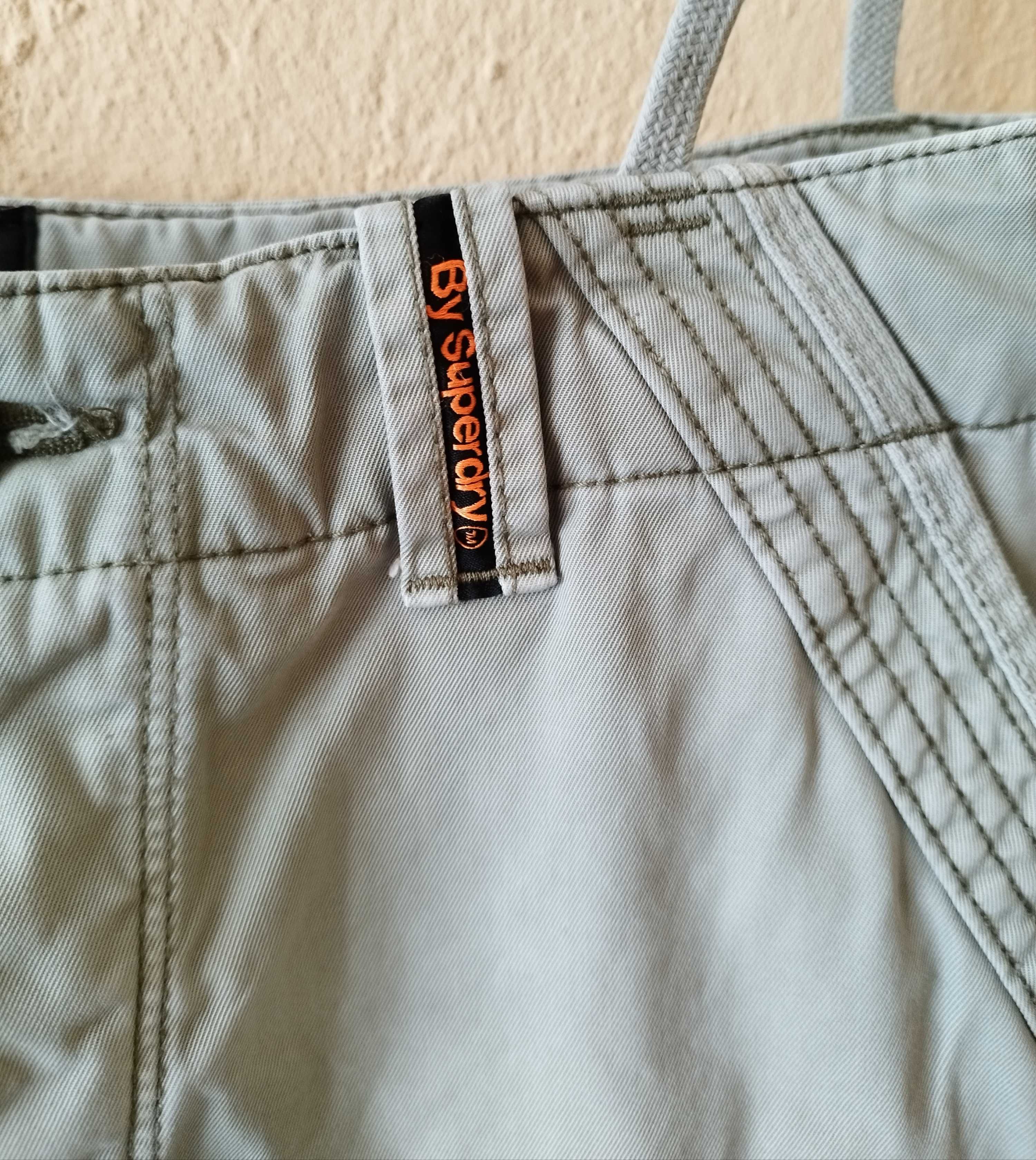 100% Оригинални уникални мъжки къси карго панталони SUPERDRY!