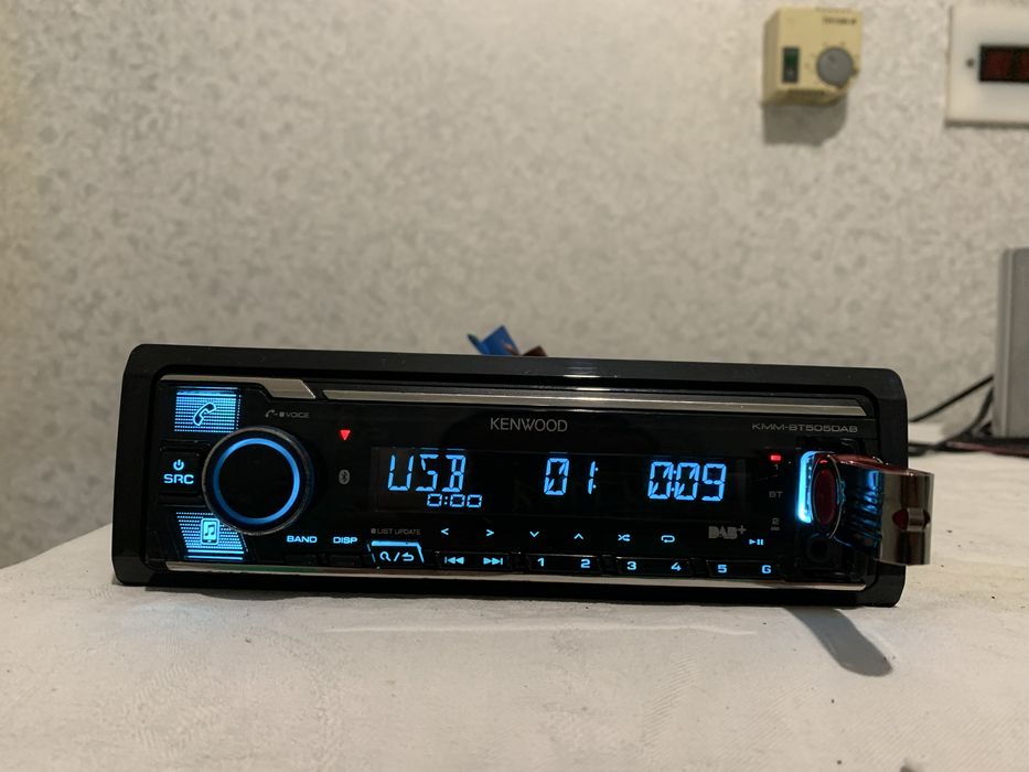 Авто радио Kenwood Bluetooth