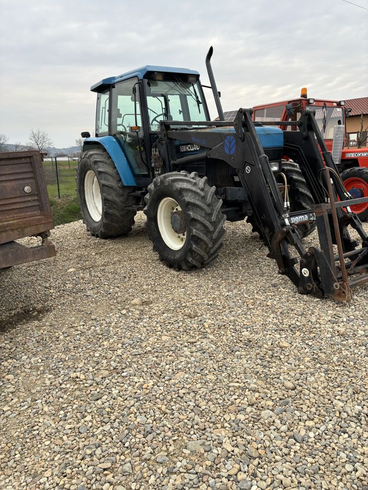 New holland 7840 ford cu incarcator  frontal