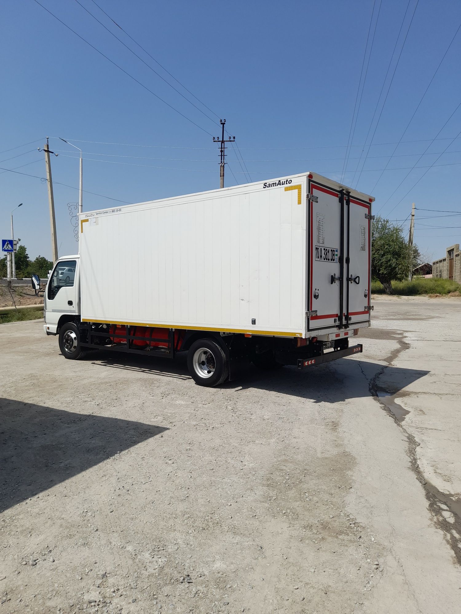 IZUZU yuk tashiz xizmati 5t
