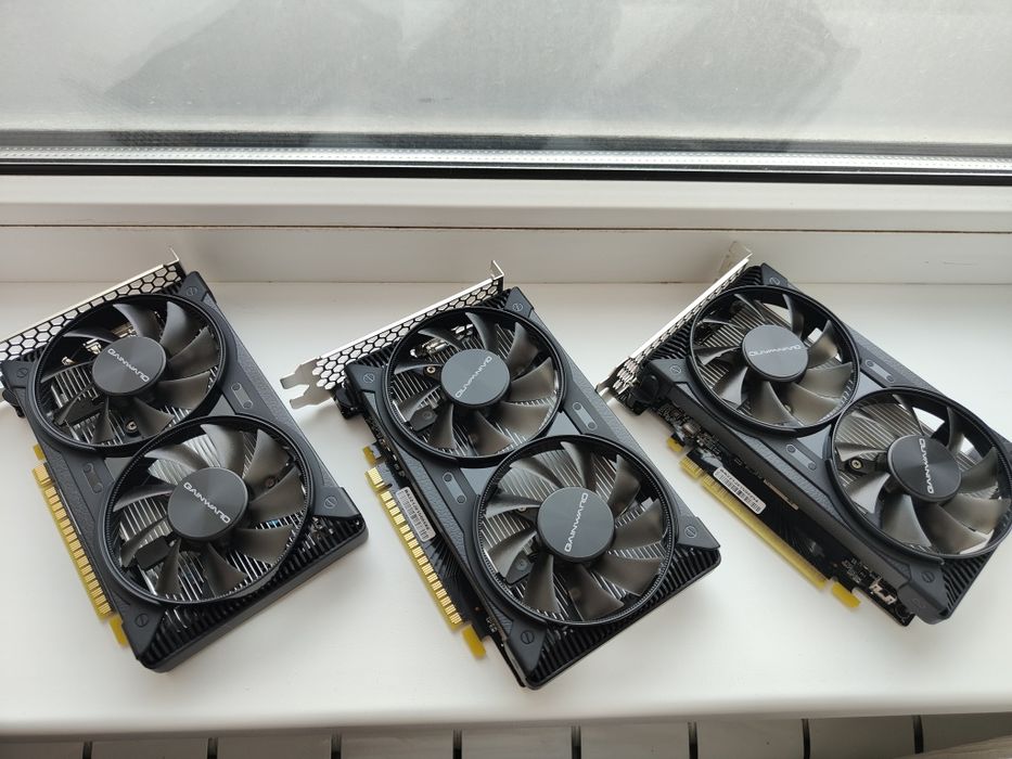 Видеокарты новые Gainward GTX1650 4GB GDDR6