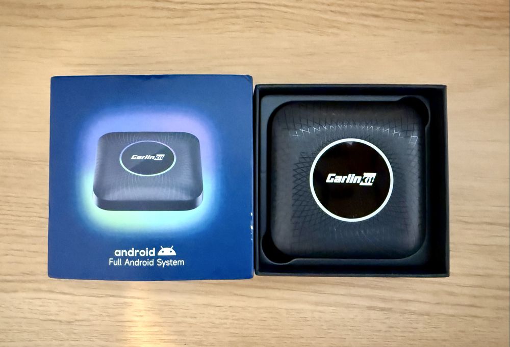 Carlinkit SM6225 4GB RAM 64GB memorie Android Auto + CarPlay + SIM LTE
