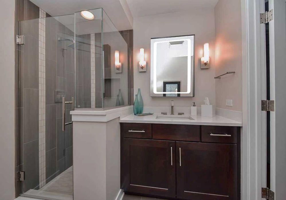 Oglinda Baie Led Smart Moderna Touch Senzor 60 x 80cm Margine Lumina