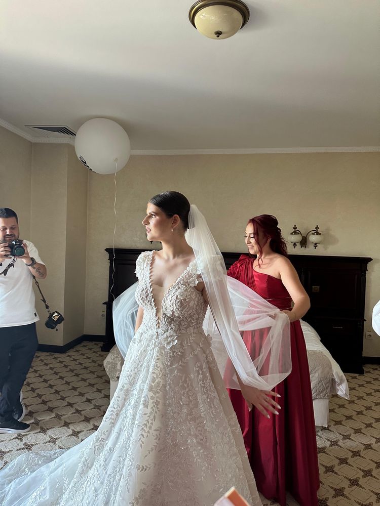 Rochie de mireasă impecabilă - o singură purtare