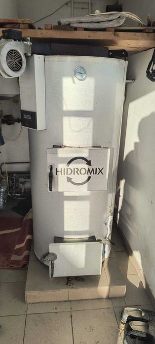 Centrala lemne tip candle Hidromix 35 kw cu automatizare