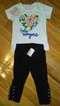 Set tricou si colanti 5-6 ani, superbe noi!