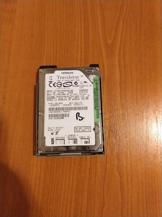 Hard disk data drive (HDD) 60 G