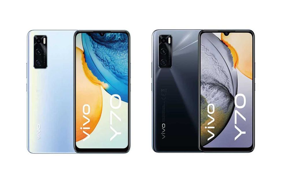 Telefon VIVO Y70 128GB 8GB 6.44" Oxygen Blue Gravity Black Nou Sigilat