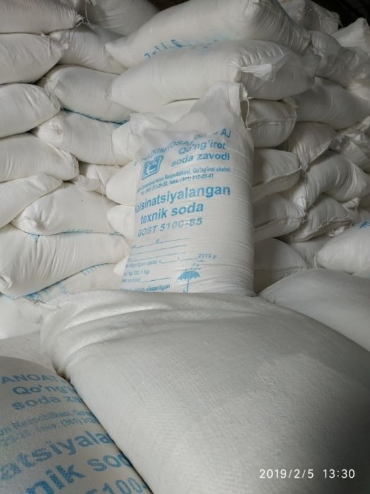 Сода кальцинированная.       Марка А и В.