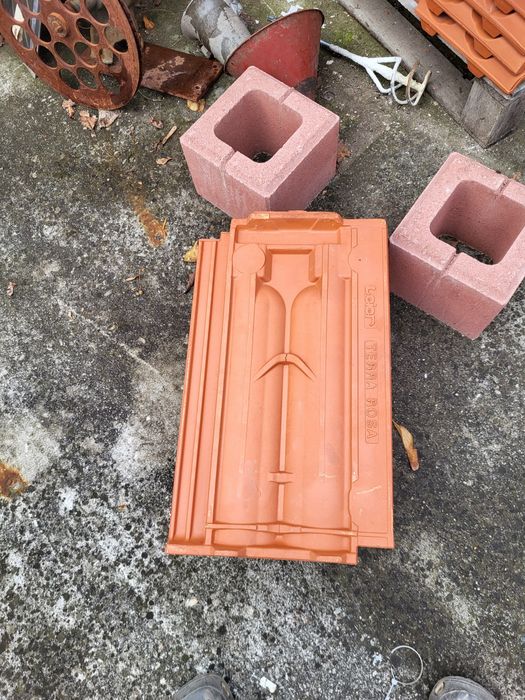 Tigla ceramica de baza Francia Aqua, Terra Rosa, natur, 492 x 295 mm