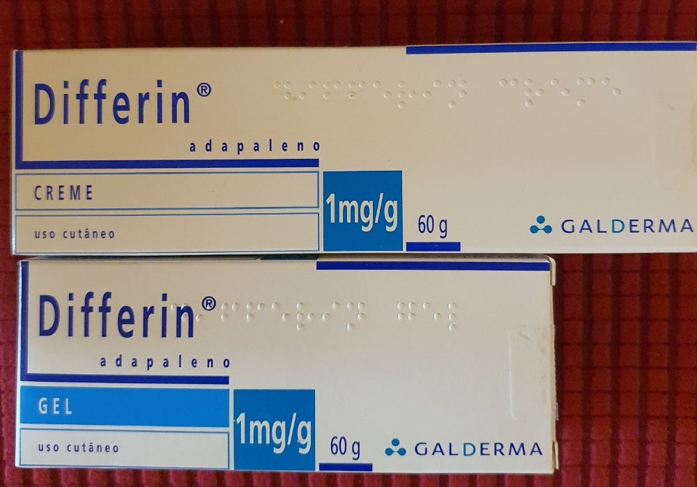 Crema & Gel Differin pre si post Acnee Produs Original
