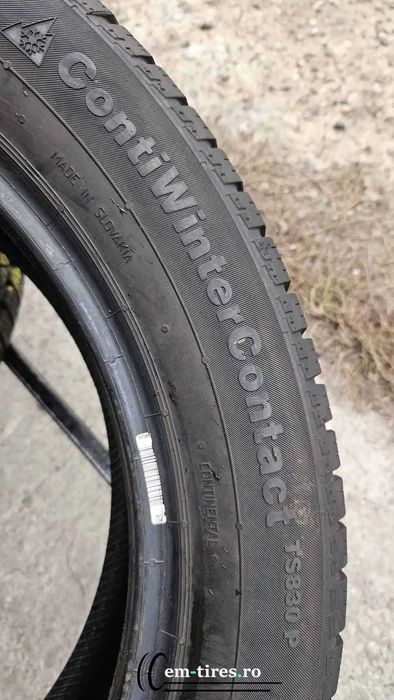 SET 2 Anvelope Iarna 205/55 R18 CONTINENTAL ContiWinterContact TS830P