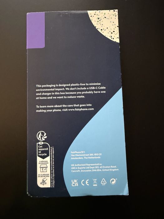Telefon modular Fairphone 5 , 256 gb, nou !