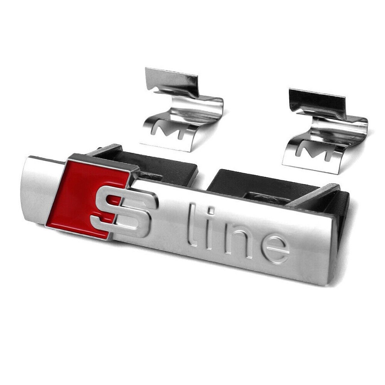 Emblema embleme sigla logo Audi S-line Sline aripi grila volan