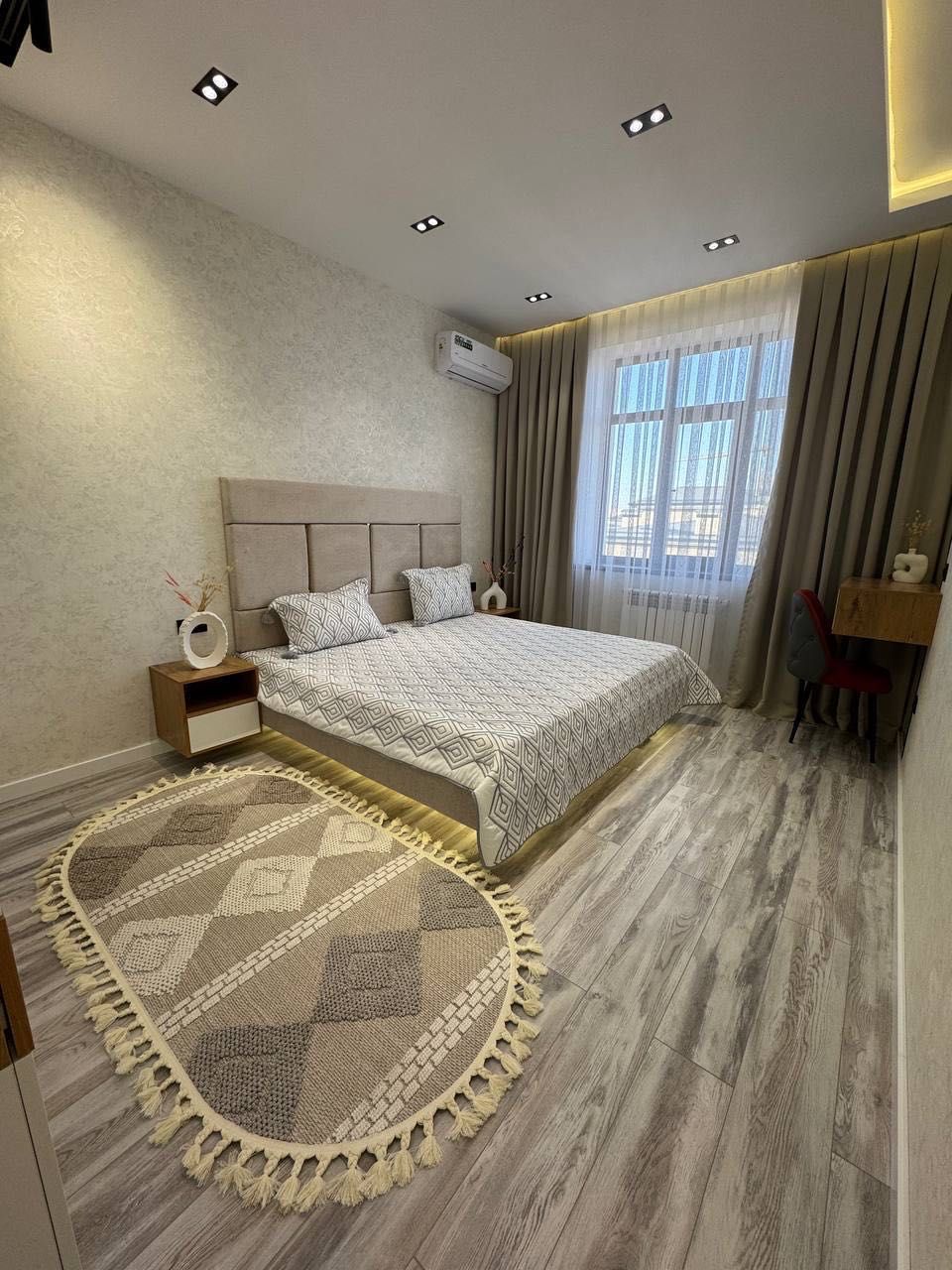 Паркентский Площадь-100m2
+2 санузла 4/7/8 ЖК Mashxadi Residence