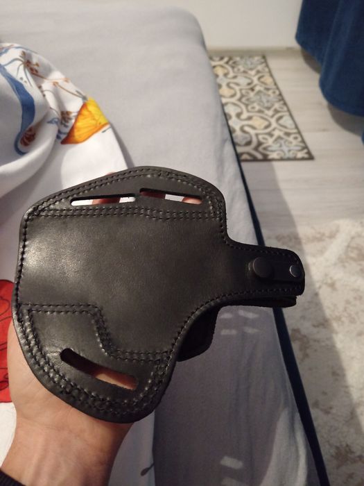 Toc pistol glock 17-19 din piele naturala