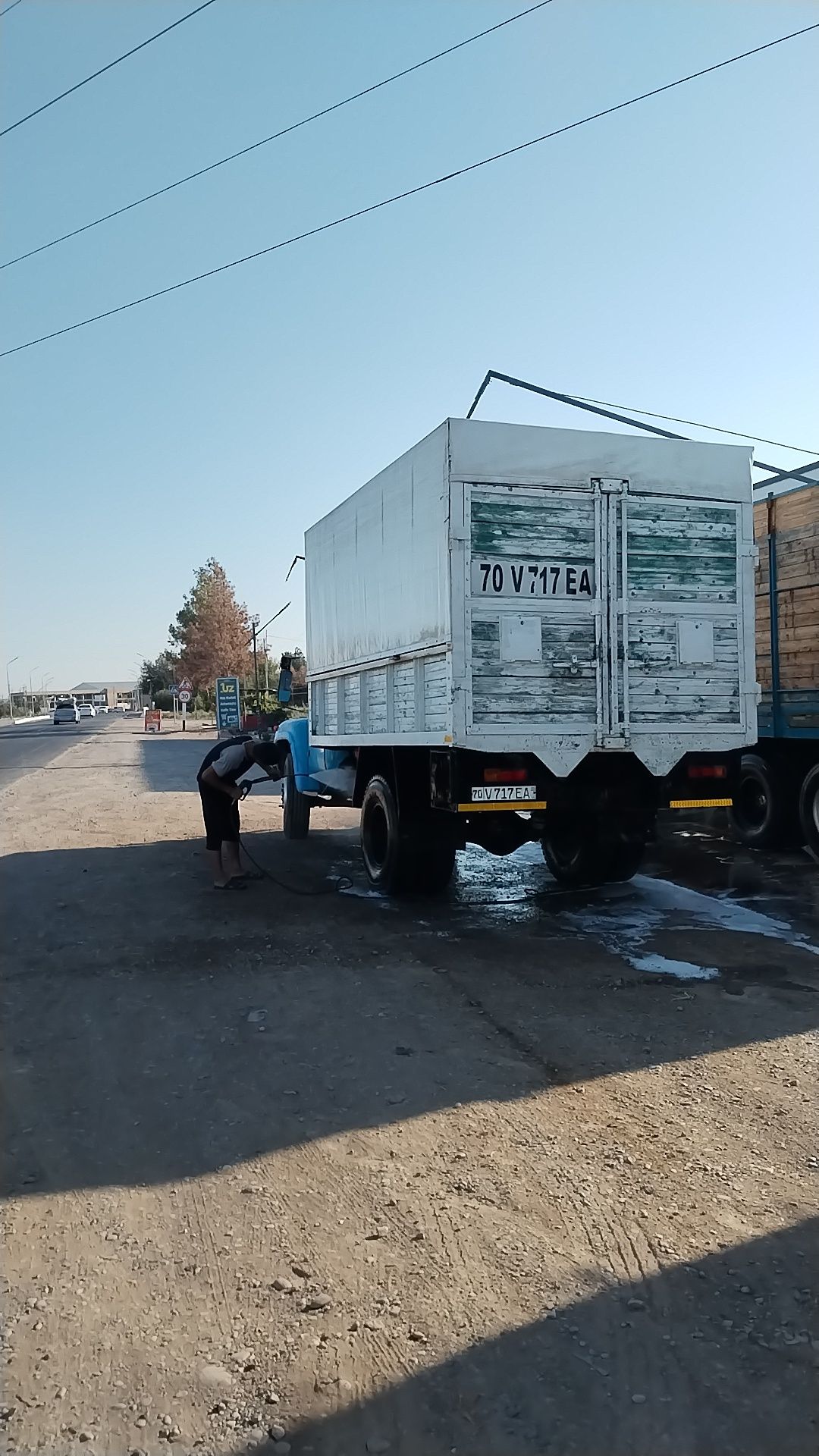 Zil 130 matan 8ta mator ural yangi qilingan karobka yangi xitoy balon