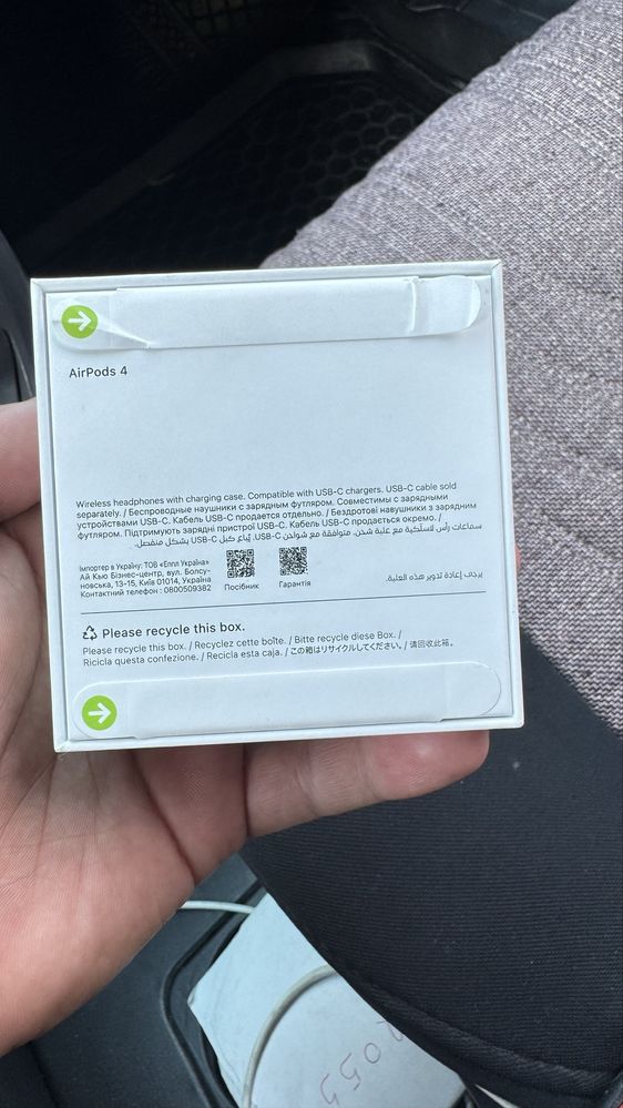 Airpods 4 новый продоётся оригинал