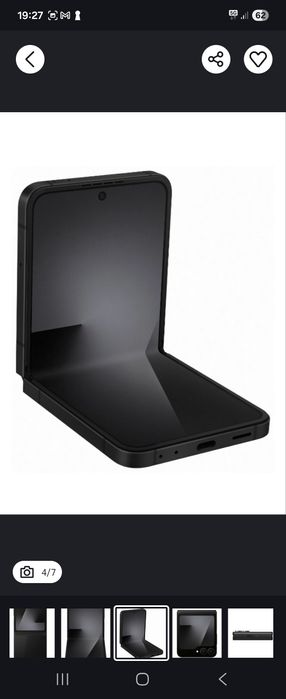 Смартфон Samsung Galaxy Z Flip7 FE 5G 8 ГБ/256 ГБ черный
