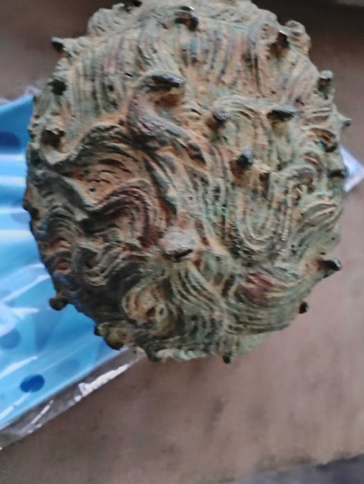 Бронзова Глава на Зевс , реплика, много добро състояние