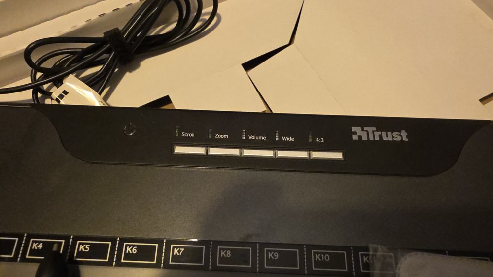 Широкоекранен графичен таблет Trust TB-7300