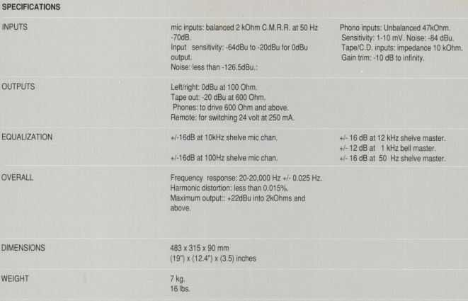 Mixer Audio D&R Discom 2 CU DEFECT Preamplificator Pentru Statie