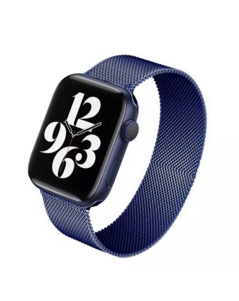 Curea DIRECT Bratara Zale Impletit Magnet Compatibila Ceas Apple Watch