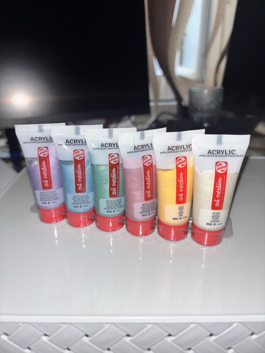 Акриловые краски 6 шт*12 мл