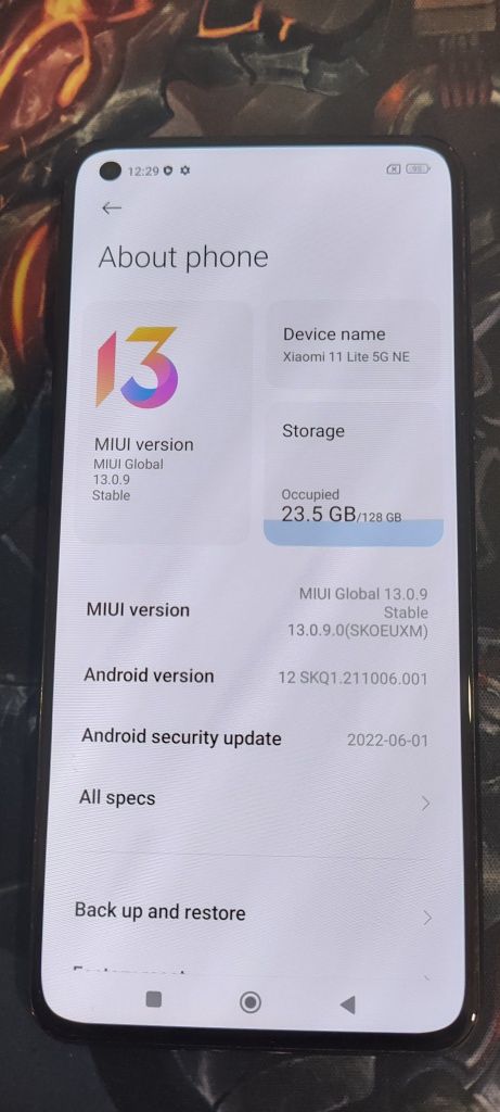 Xiaomi 11 Lite 5G garantie
