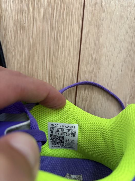 Стоножки Бутонки Адидас Deportivo Ground Boots Kids 38 Номер