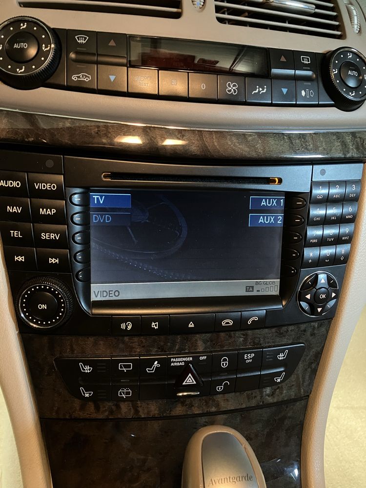 Навигация Mercedes E W211 + CD Changer + DVD