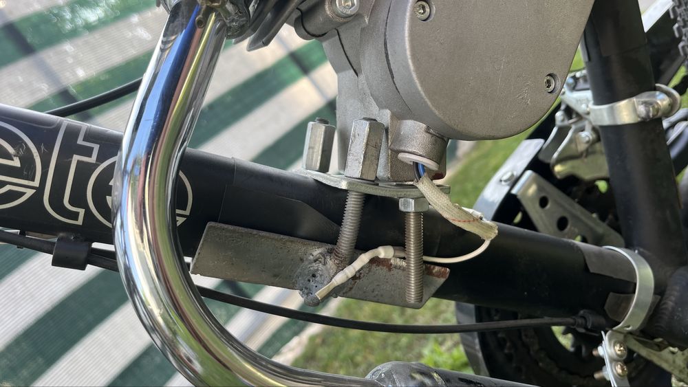 Bicicleta motor benzina 2t