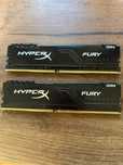 RAM памет 2X16GB HYPERX FURY KINGSTON 3200mhr Dual Channel