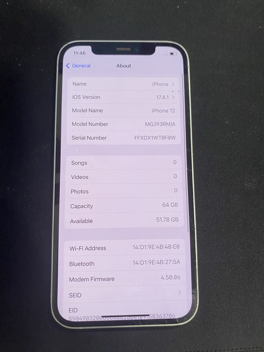 Iphone 12 64 Gb id-rhd814