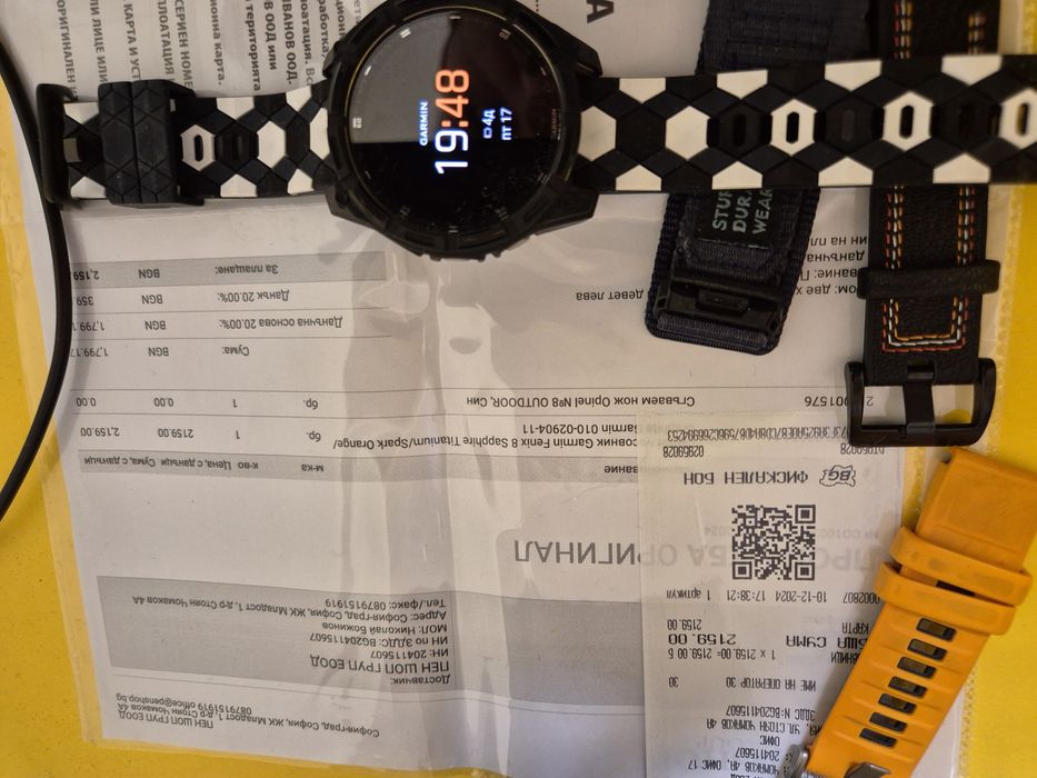Garmin fenix 8   amoled/sapphire