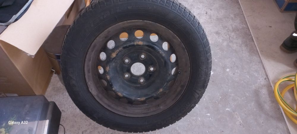 Джанти, зимни гуми - запазени