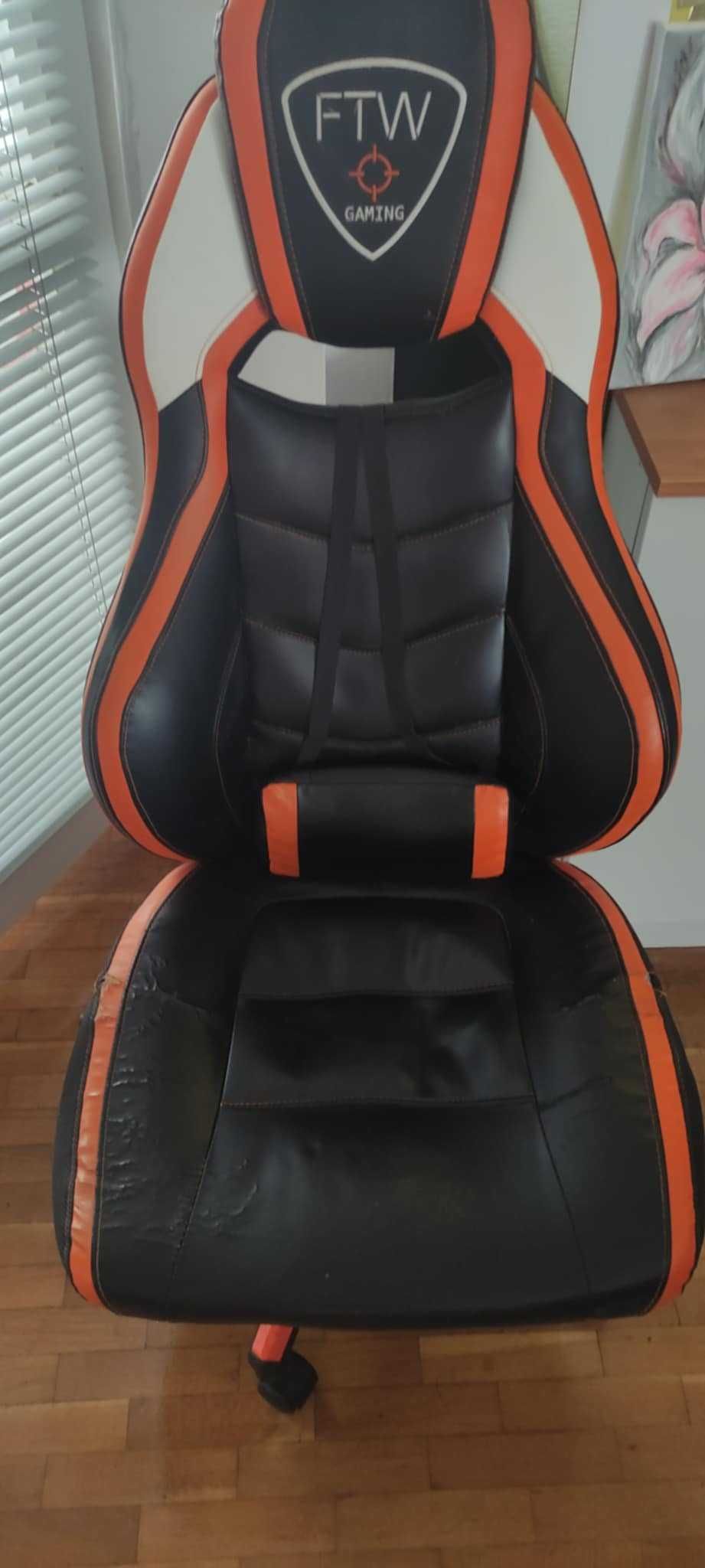 Gaming стол Gamborg Black/Orange