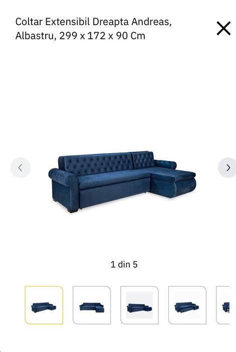 Colțar de vanzare- naturlich