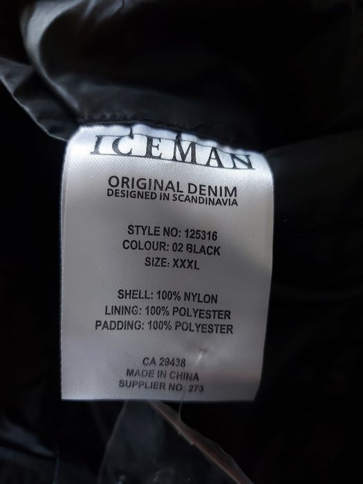 Iceman Scandinavia,XL54,мъжко зимно яке ,изолация термофибри