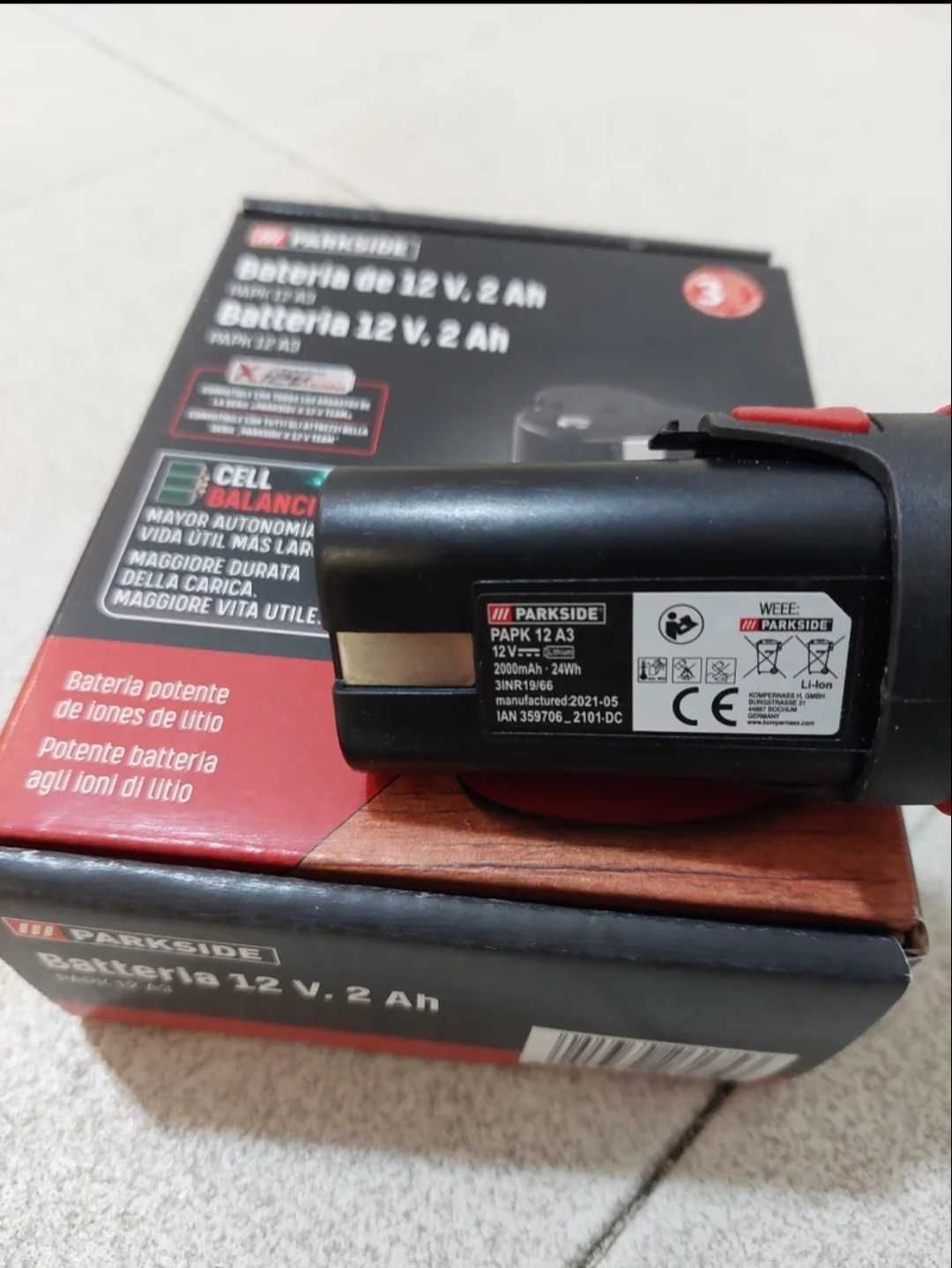 Батерия Parkside 12V