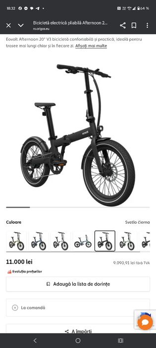 Eovolt bike vând urgent