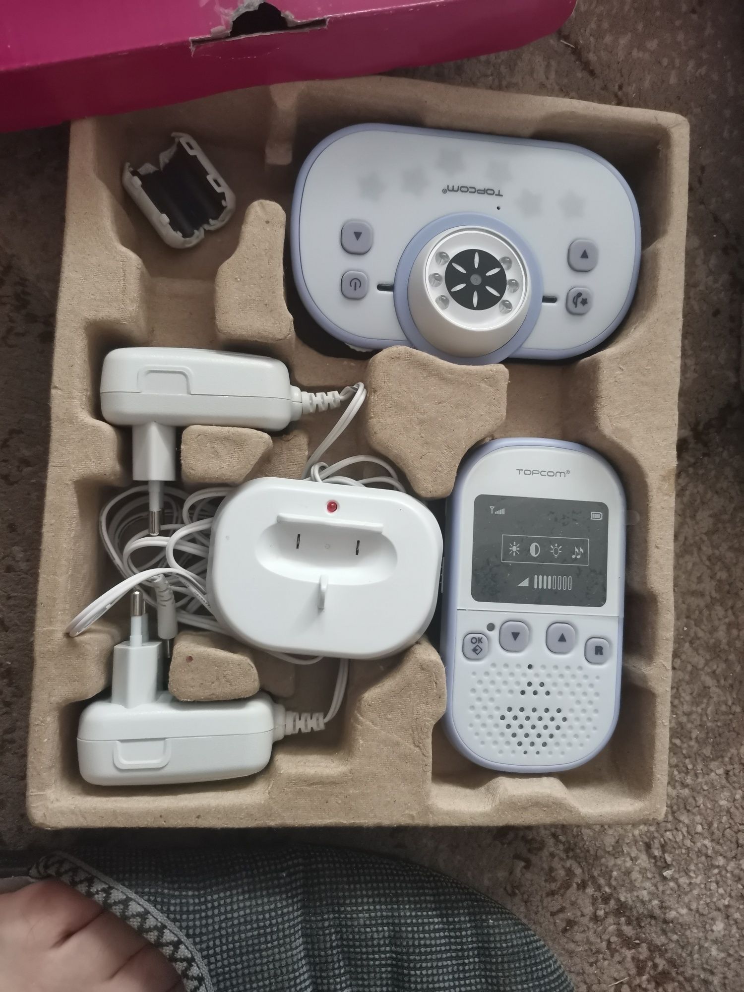 Видео бебефон TOPCOM Babyviewer 4100