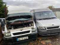 Dezmembrez Dezmembrari piese Motor Ford Transit 2.4 90CP D2FA an 2001